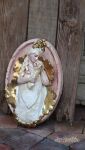 KAPLICZKA-KAFEL  MADONNA Z DZIECIĄTKIEM