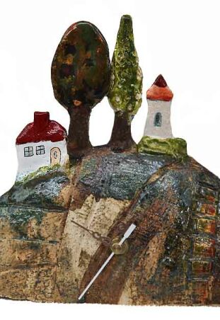 SIELSKA WIOSKA Z KAPLICZKĄ