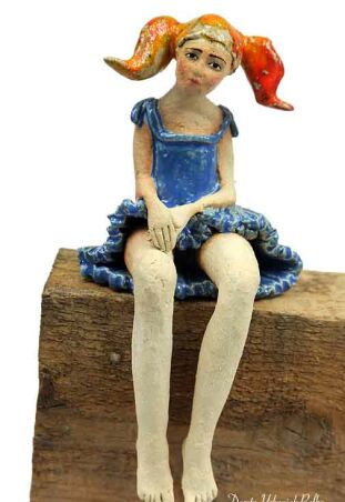 ANIOŁ W NIEBIESKIEJ SUKIENCE