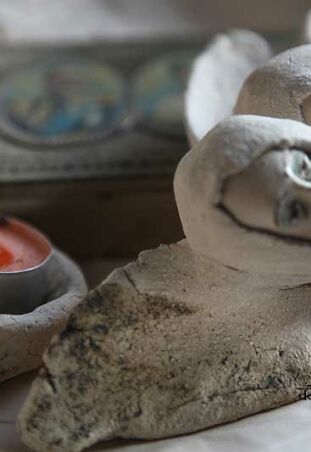 GŁÓWKI ANIELSKIE NA ŚCIANĘ 