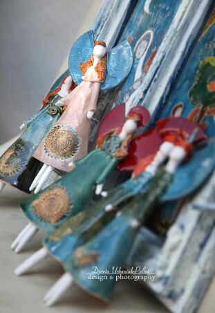 ANIOŁ DELIKATNY W BLADOŚCIACH