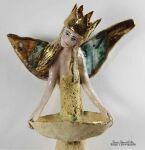 ANIOŁ TURMALINOWY  KRÓLEWSKI  ŚWIECZNIK