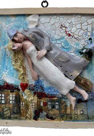 ZAKOCHANI NAD MIASTEM WG. CHAGALLA