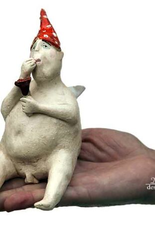 SŁODKI FRANIOŁEK Z KWIATEM