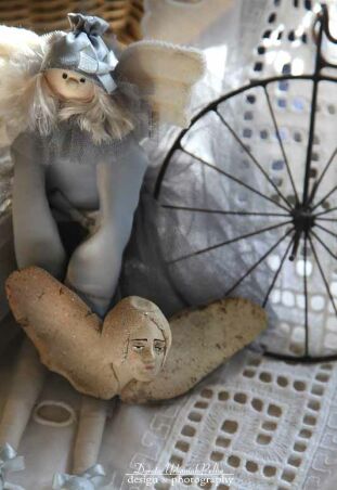 GŁÓWKA ANIELSKA NA ŚCIANĘ 