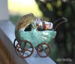 ZIELONY WÓZEK Z NIESPODZIANKĄ