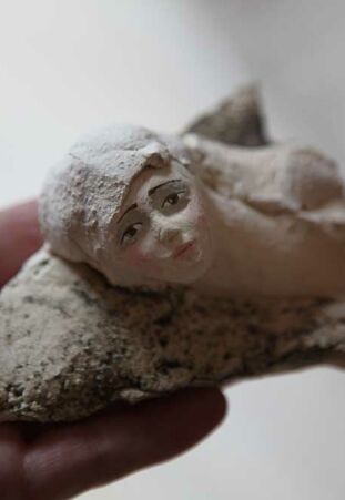 GŁÓWKA ANIELSKA DO POWIESZENIA NA ŚCIANIE