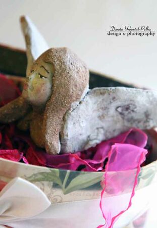 GŁÓWKA ANIELSKA NA ŚCIANĘ 