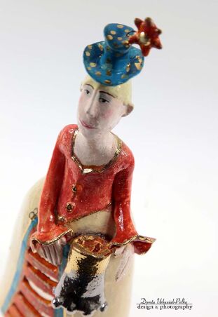 WERBLISTKA Z KWIATEM W MYŚLACH