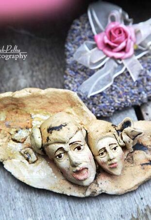 GŁÓWKI ANIELSKIE NA ŚCIANĘ  