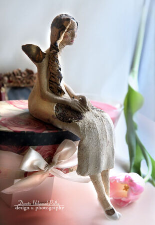 ANIOŁ SZAMOTOWY Z WARKOCZEM