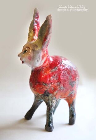 GACEK KARMINOWY NIE LOGICZNY