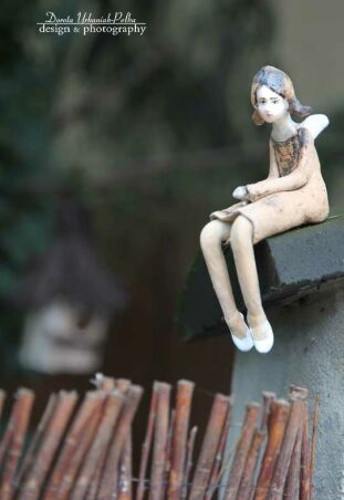 SZAMOTOWY ANIOŁ Z MOJEJ PÓŁKI 