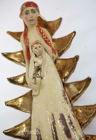 MADONNA Z DZIECIĄTKIEM NA ŚCIANĘ