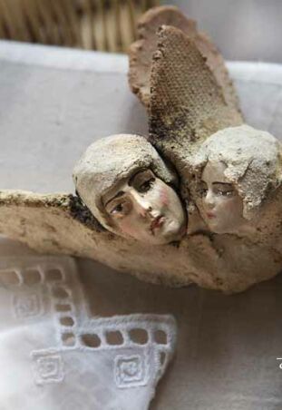 GŁÓWKI ANIELSKIE NA ŚCIANĘ  