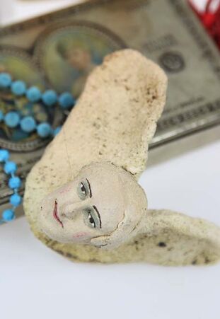 GŁÓWKA ANIELSKA POJEDYNCZA  NA ŚCIANĘ 