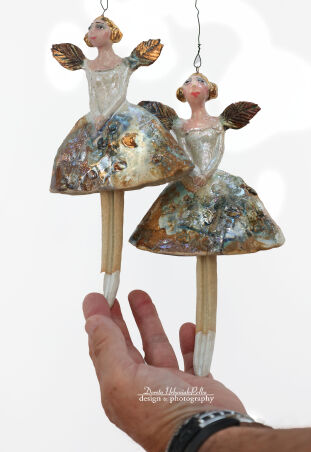 ANIOŁ SZAMOTOWY ZŁOTOWŁOSY