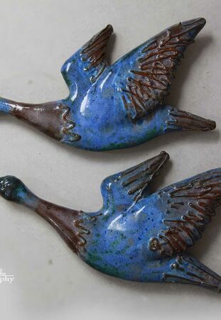 GĘSI - KOMPLET 2 SZTUK