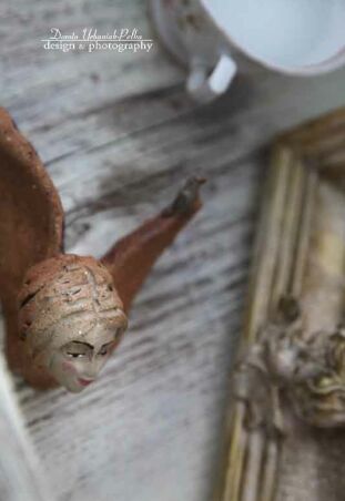 GŁÓWKA ANIELSKA   Z PTASZKIEM