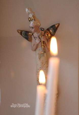 ANIOŁ TURMALINOWY Z TRĄBKĄ