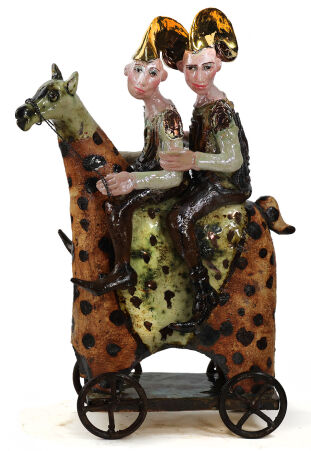 KOŃ I JEGO DWAJ JEŹDŹCY