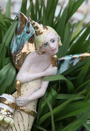 ANIOŁ TURMALINOWY - BĘBNISTA Z FĄTASIEM