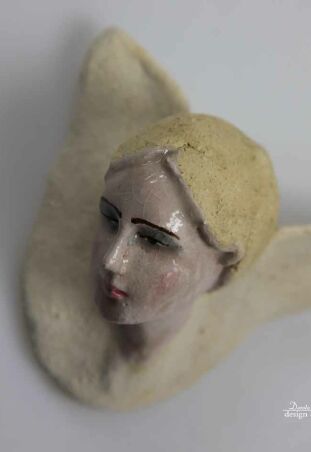 GŁÓWKA ANIELSKA POJEDYNCZA  NA ŚCIANĘ 