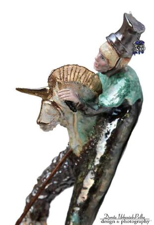 FĄTASIOWY DUBLETON ZE ZŁOTYM JEDNOROŻCEM