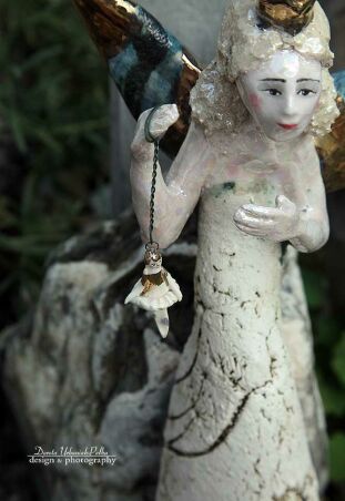 ANIOŁ TURMALINOWY KRÓLEWSKI Z TAŃCZĄCĄ