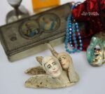 GŁÓWKI ANIELSKIE PODWÓJNE  NA ŚCIANĘ 