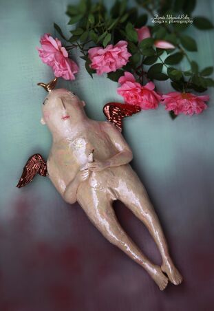 MIEDZIANOSKRZYDŁY Z PTASZKAMI