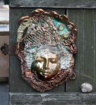 MASKA ZE ZŁOTĄ TWARZĄ